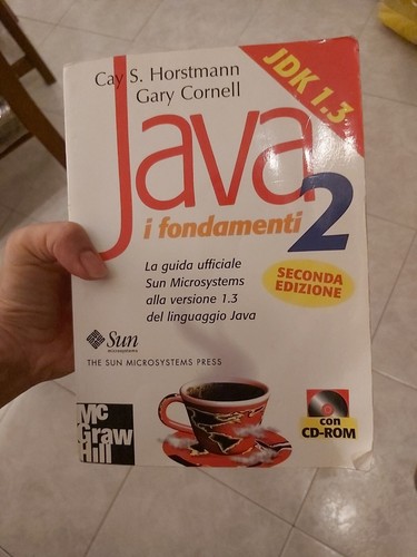 Java fondamenti horstmann - i,